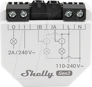 SHELLY EM GEN3 - Shelly EM Gen.3 Wi-Fi WLAN von SHELLY