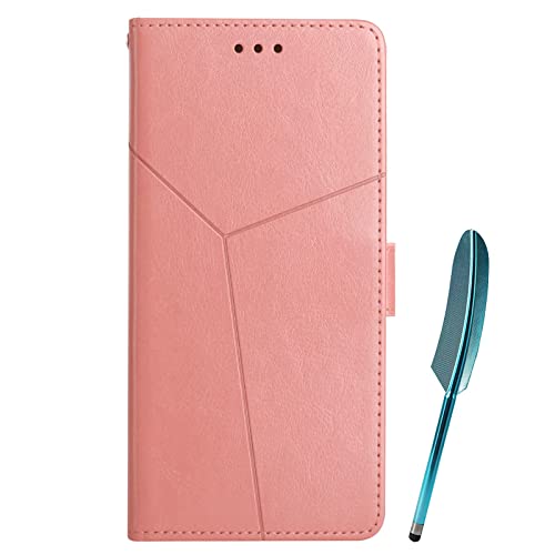 Hülle für Xiaomi 15, Xiaomi 15 Hülle Brieftasche Tasche Leder Flip Case Etui [Standfunktion] [Kartenfächern][Kapazitiver Stift ], Schutzhülle für Xiaomi 15 (Rosa) von SHIEID