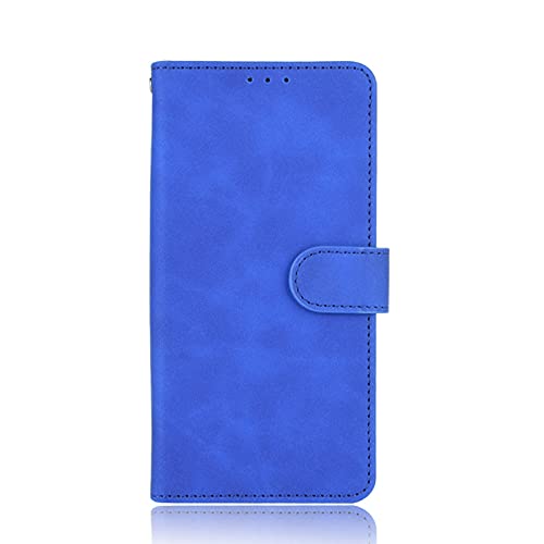 Hülle für ZTE Blade A35E Hülle, Stoßfeste Handyhülle [Stand] PU Leder Tasche Schutzhülle Case, Schutzhülle für ZTE Blade A35E-Blau von SHIEID