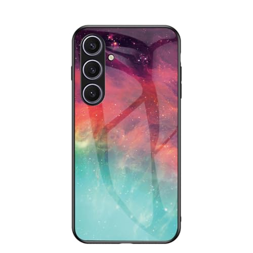 SHIEID Gradient Hülle für Samsung Galaxy S25 Schlanke und Dünne Stoßfest Handytasche Rückseite mit TPU-Kanten Handyhülle für Samsung Galaxy S25 (Farbe sternenklar) von SHIEID