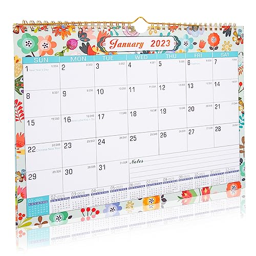 SHINEOFI 2023 Desktop- -Ornament Mini- Bürokalender die Büroeinrichtung Dekor Schreibtischkalender tischkalender basteln kleiner Memo- Notebook- Papier von SHINEOFI