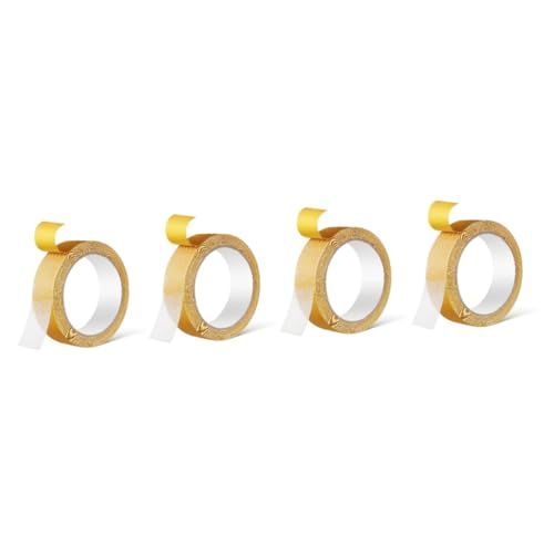SHINEOFI 4 Rollen Doppelseitiges Klebeband Montageband Strapazierfähig Doppelseitiges Klebeband Bastel Gewebeband Strapazierfähig Robuste Streifen Ein Gewebeband Selbstklebend SHINEOFI 4 Rollen Doppelseitiges Klebeband Montageband Strapazierfähig Doppelseitiges Klebeband Bastel Gewebeband Strapazierfähig Robuste Streifen Ein Gewebeband Selbstklebend von SHINEOFI