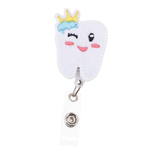 SHINEOFI Kawaii Ausweishalter Mit Clip Einziehbarer Badge Reel Form Eines üßen Cartoon Haifischs Ideal Für ID Karten Namensschilder Und Ausweise Praktischer Und Lustiger von SHINEOFI