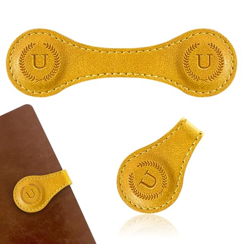 Magnetisches Lesezeichen aus Leder, handgefertigt, personalisierbar, individuelles Anfangsbuchstaben-Design mit 26 Alphabet-Auswahlmöglichkeiten, langlebiges Lesezeichen für Leser, Buchliebhaber Magnetisches Lesezeichen aus Leder, handgefertigt, personalisierbar, individuelles Anfangsbuchstaben-Design mit 26 Alphabet-Auswahlmöglichkeiten, langlebiges Lesezeichen für Leser, Buchliebhaber von SHINETRIM
