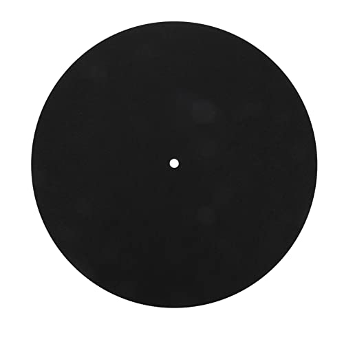 SHOWERORO 2 Stück 7 filz aufzeichnungsblock DJ-Plattenspieler Schutzmatte aufzeichnen CD vinyl zubehör Plattenteller Matte tischläufer filz Plattenteller Slipmat Rekord-Schutzpolster gefühlt von SHOWERORO