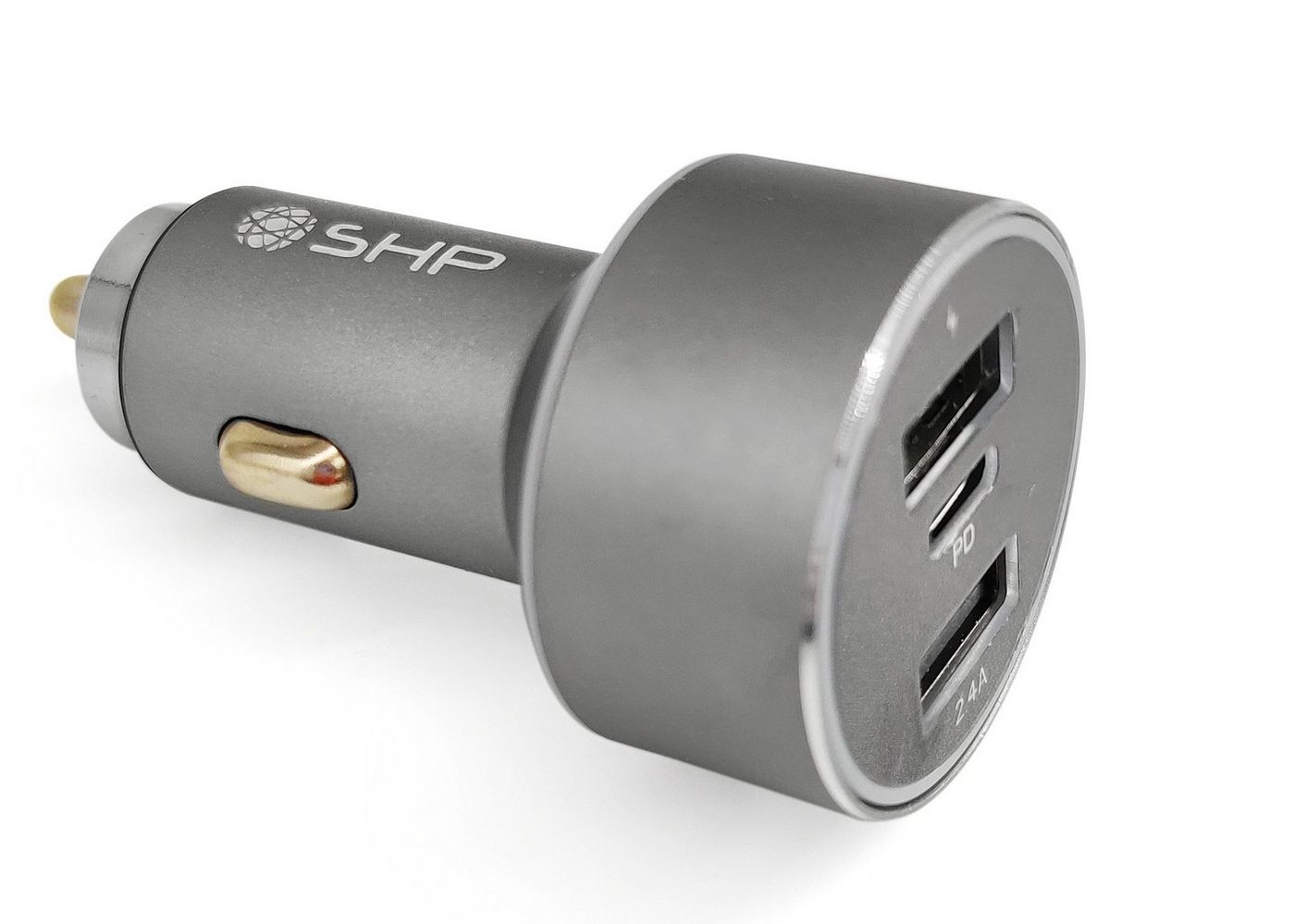 SHP International Trading GmbH SPH - USB Auto-Ladegerät 3 in 1 USB-Ladegerät (Fast Charge mit automatische Ladespannungsanpassung) von SHP International Trading GmbH