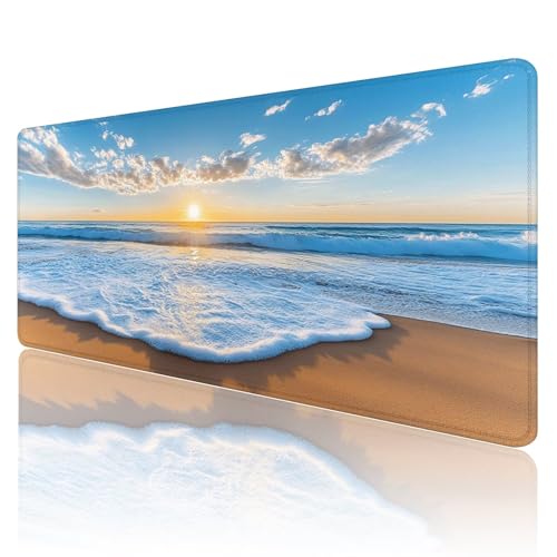 Gaming Mauspad XXL 1200 x 600mm Mauspad Blumen Mousepad Abstrakt Mouse Pad Großer Erweiterter Schreibtischunterlage, rutschfeste Gummibasis Desk Mat Verbessert PräZision und Geschwindigkeit R430 von SHUIYAZI