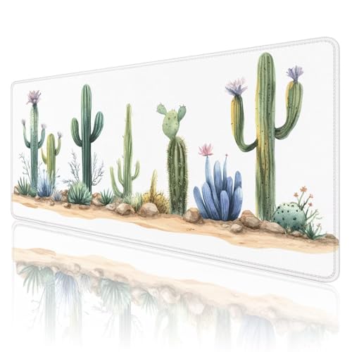 Mauspad XXL 1600 x 800 mm Gaming Mauspad Löwe Groß VernäHte Kanten Schreibtischunterlage Wasserdicht rutschfeste Gummibasis Schwarz Mousepad Mouse Pad Desk Mat für Home Office Frauen Geschenk R1133 von SHUIYAZI