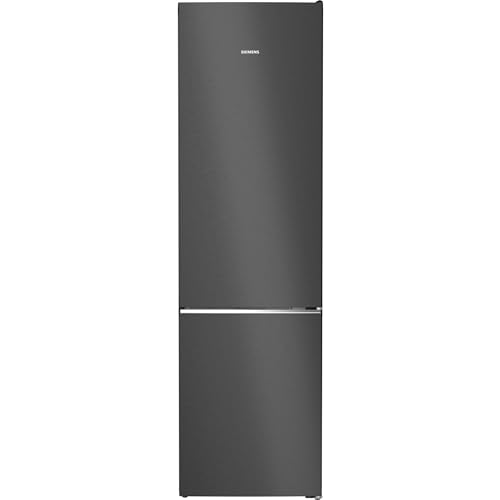 SIEMENS KG39NSBBF iQ700 Kühl-Gefrier-Kombination, 203 x 60 cm, 260 L Kühlen & 103 L Gefrieren, noFrost, hyperFresh 0 Grad, multiAirflow für gleichmäßig gekühlte Lebensmittel und Getränke von SIEMENS