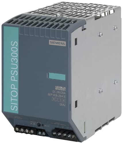 Siemens 6EP1436-2BA10 Netzteil und Spannungsumwandler Innenraum, mehrfarbig, 170 mm, 105 mm, 202 mm von SIEMENS