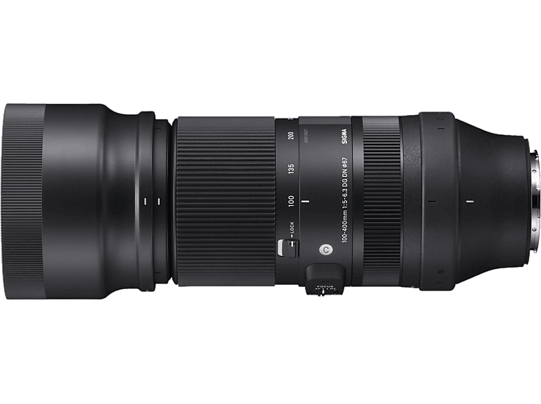 SIGMA Contemporary 100 mm - 400 f./5-6.3 DG, DN, OS (Objektiv für Sony E-Mount, Schwarz) von SIGMA