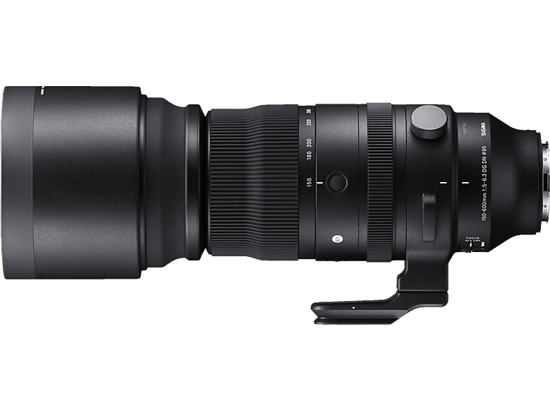SIGMA S 150 mm - 600 5-6,3 DN, DG, OS (Objektiv für Sony E-Mount, Schwarz) von SIGMA