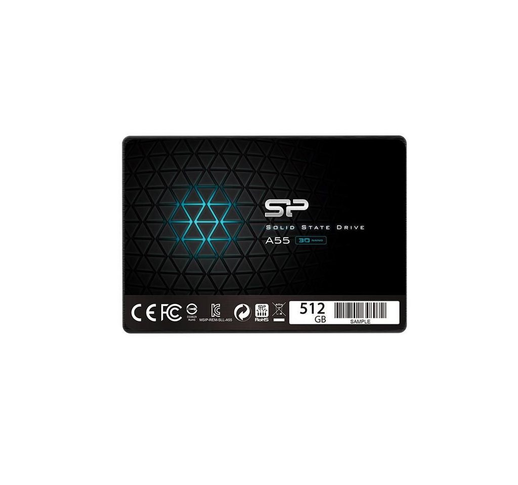 SILICON POWER SILICON POWER SP512GBSS3A55S25 512GB SSD-Festplatte von SILICON POWER