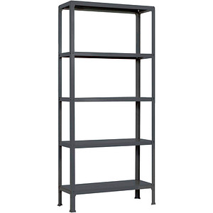 Simonrack Regal SIMONHOME CLICK MINI 8425437104299 anthrazit 80,0 x 30,0 x 180,0 cm von SIMONRACK