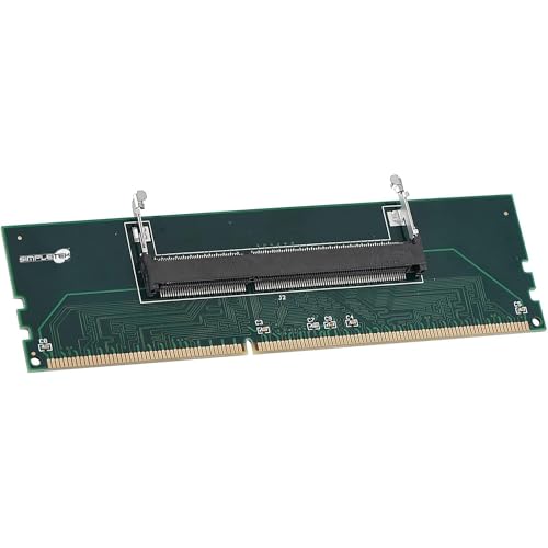 SIMPLETEK - RAM-Konverter-Adapter für DDR3 Desktop DIMM auf SODIMM Notebook | 204 Pin auf 240 Pin | Nur kompatibel mit Intel von SIMPLETEK