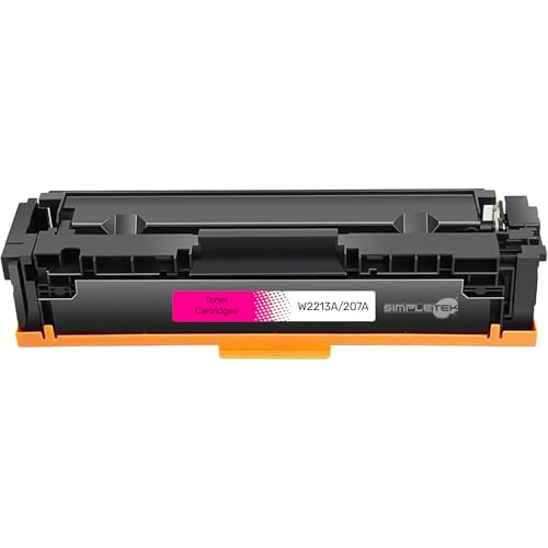 SIMPLETEK - Toner Magenta ohne Chip W2213A 207A Kompatibel mit HP Kompatibel mit Canon M255 M282 M283 M155 M182 M183 M454 M470 M479 M455 M480 LBP 664CX 662C 746CX 7444 C 743 von SIMPLETEK