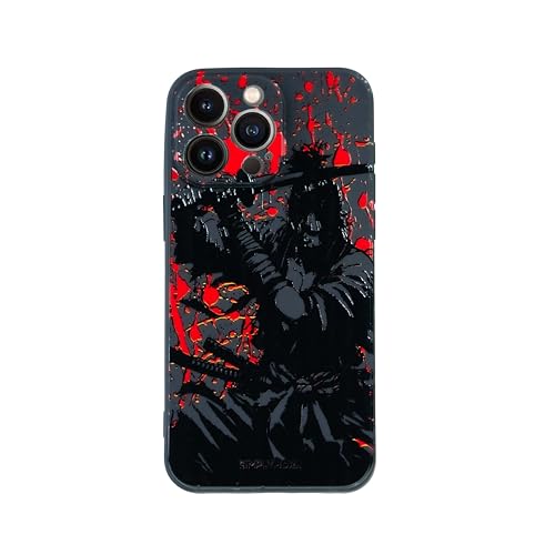 SIMPLYMDRN Slim für iPhone 16 Pro Max Hülle - Krieger Design - Coole Hülle für Männer - Fighter Assassin Case - Schlank und Flexibel (Bladewraith Black) von SIMPLYMDRN