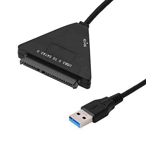 SIUKE USB 3.0 zu External 2.5 "3.5" SATA III HDD SSD Festplatte Konverter Adapter Kabel für Mac Win 8 OS von SIUKE