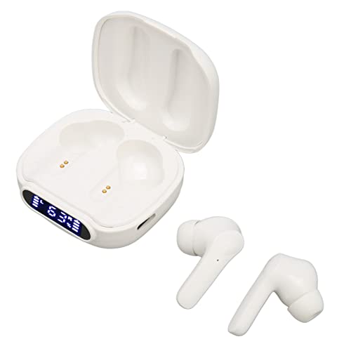 Sprachübersetzer, Bluetooth-Ohrhörer, 84 Sprachen Hochpräziser Geräuschreduktionsübersetzer mit Lautsprechern, für Übersetzung und Musikgenuss (White) von SIXRUN