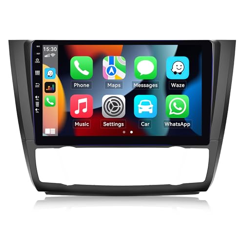 [Upgrade 8 Octa Core 4GB+64GB ] Android 13 Autoradio für BMW 1 Series E81 E82 E87 E88 2008-2012 mit Carplay Android Auto, 9“ Touchscreen Eingebauter DSP BT5.0 GPS WiFi/4G FM/AM/RDS+ von SIXWIN