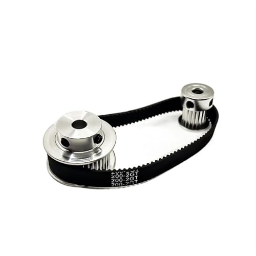 3D-Drucker-Zahnriemen 2GT 2M 20T:40T Pulley Teeth GT2 Timing Belt Pulley Set Bore 3~14mm Belt Width 10mm Tensioning Wheel Synchronous Pulley Belt Kit(20T B4,BELT 300_40T B14) von SJDZHXT