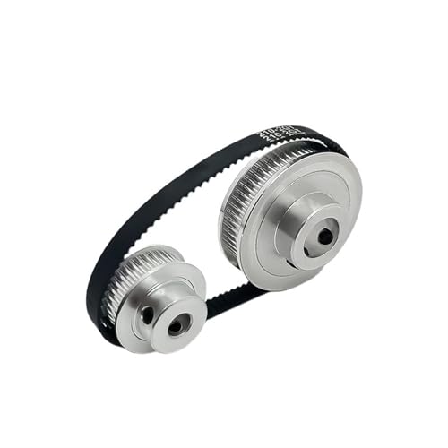 3D-Drucker-Zahnriemen GT2 2M 30T 60Teeth Reduction 2GT Timing Belt Pulley Set 3D Printer Accessories Belt Width 6mm Bore5-14mm Synchronous Gear(30T B5,BELT 220MM_60T B6.35) von SJDZHXT