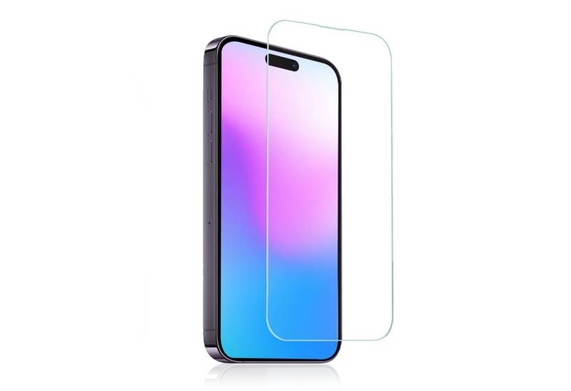 SKECH Displayschutzglas Essential Tempered Glass für Apple iPhone 15, [Ultra klar, 9H Härtegrad] von SKECH