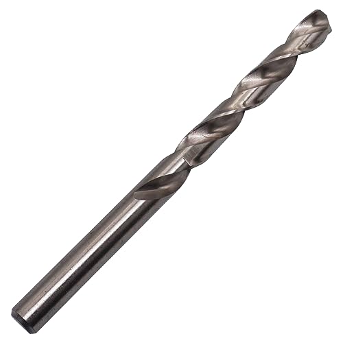 SKIR'CO (1 Stück) Bohrer 5,1 mm, HSS Doppelend-Spiralbohrer für Metall, Spiralbohrer aus Schnellarbeitsstahl, Metallbohrer von SKIR'CO