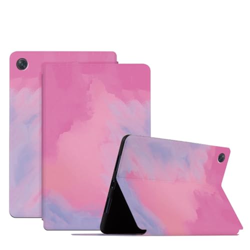 SLLMYYX Schutzhülle für Huawei MatePad SE 10,4 Zoll 2023, Premium Leder Folio Slim Stand Schutzhülle mit Ständer (Rose) von SLLMYYX