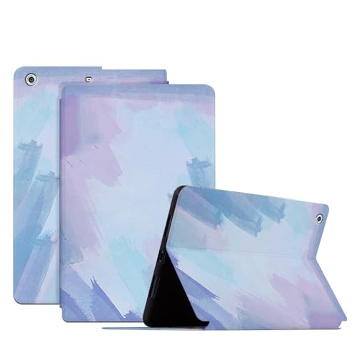 SLLMYYX Schutzhülle für iPad Mini 1 / 2 / 3, Premium-Leder, schlankes Design, Standfunktion, automatische Wake-/Sleep-Funktion, Blau von SLLMYYX