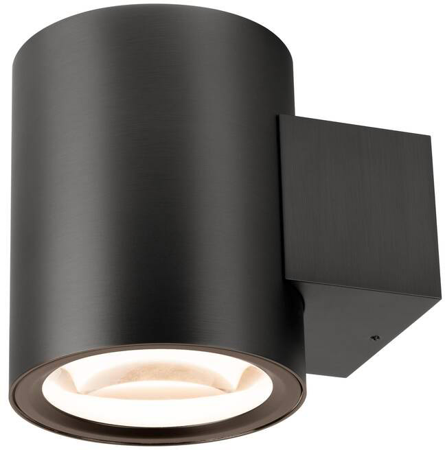 SLV OCULUS, Wandaufbauleuchte, rund, 2000-3000K, 15W, Dim-to-Warm, PHASE, 100°, dunkel bronze - Wand- und Deckenleuchten von SLV