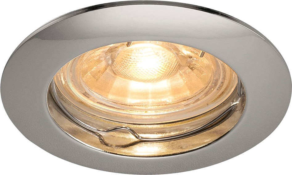 SLV PIKA, Deckeneinbauleuchte, QPAR51, starr, chrom, max. 50W - Downlights von SLV