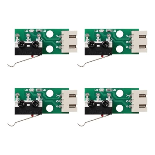 Endanschlag-Schalter für 3D-Drucker, mechanische Schalter, 3D-Drucker-Grenzschalter, Board-Zubehör für Anycubi, 4 Stück von SLXLYH