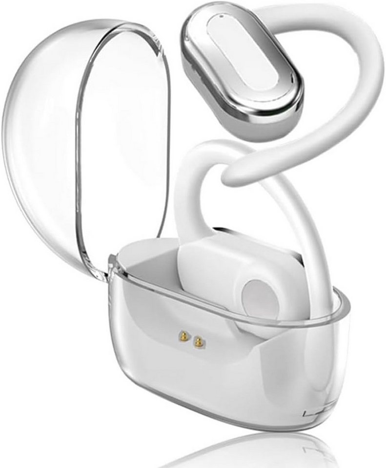 SLuB Open-Ear-Kopfhörer (Multifunktionale Touch-Tasten, Offenes Bluetooth-Headset HIFI-Sound 25 Std. Akku IPX5 Wasserschutz) von SLuB