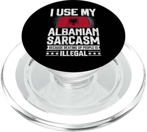 Albanien Design Albanisch Männer & Frauen PopSockets PopGrip für MagSafe von SMAK