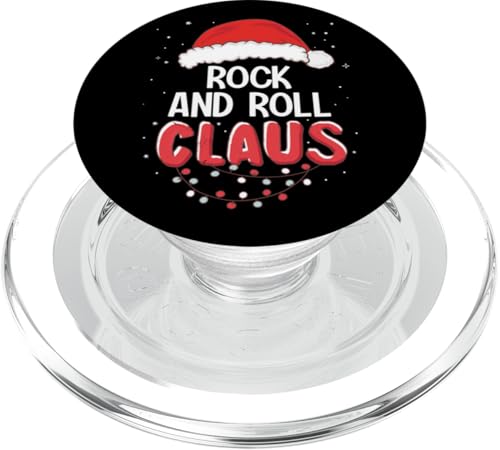 Rock And Roll Claus Weihnachtsmann Kostüm Outfit PopSockets PopGrip für MagSafe von SMAK