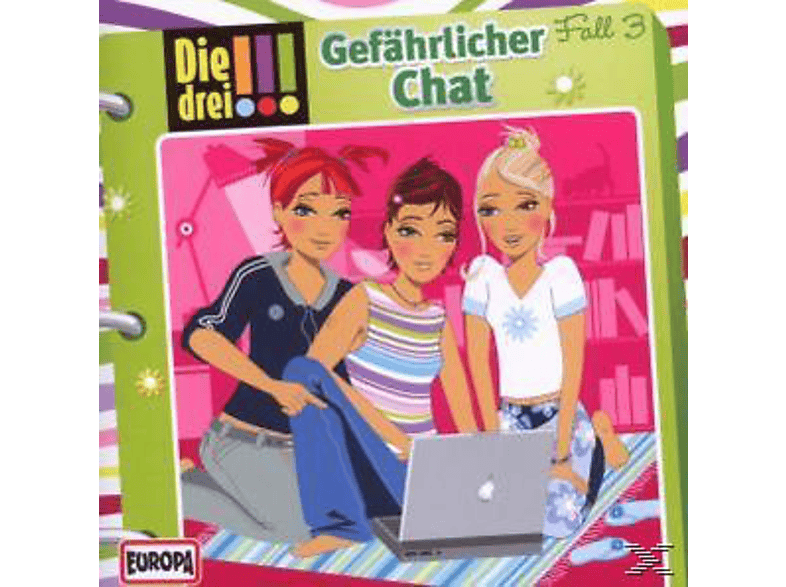 Die drei !!! 03: Gefährlicher Chat - (CD) von SME FAMILY