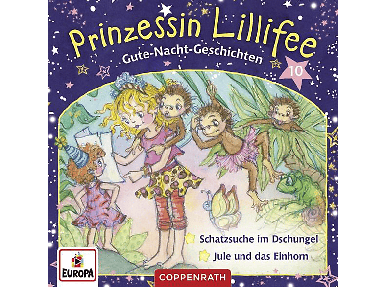 Prinzessin Lillifee - 010/Gute-Nacht-Geschichten Folge 19+20 -Jule und d (CD) von SME FAMILY