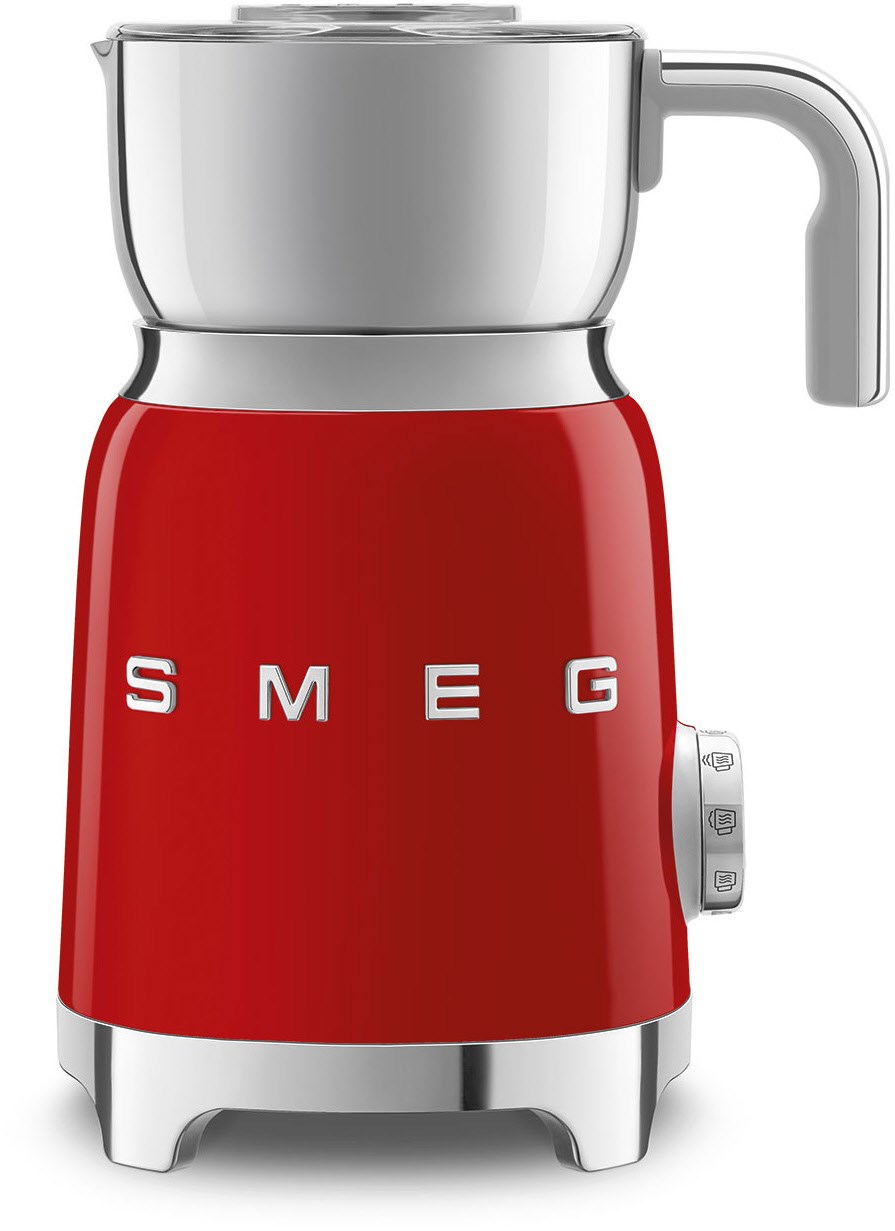 SMEG Milchaufschäumer 50's Retro Style MFF01RDEU Rot von SMEG