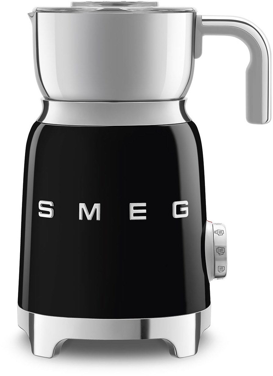 SMEG Milchaufschäumer 50's Retro Style MFF11BLEU Schwarz von SMEG