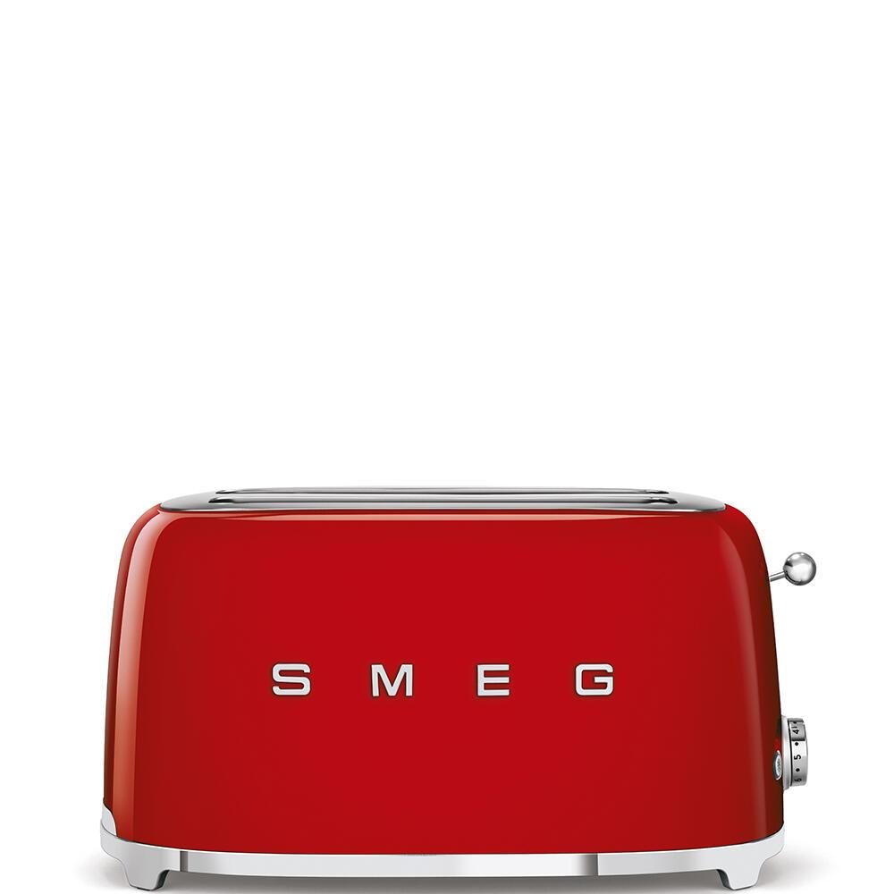 SMEG Toaster 2-Schlitz lang 50's Style TSF02RDEU, Rot von SMEG