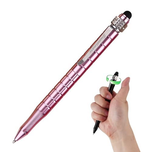 SMOOTHERPRO Stylus Kugelschreiber | Druckkugelschreiber | Kompatibel mit Parker Minen | für Geschäftlich Büro Schule(FSA01P) | Farbe Rosa von SMOOTHERPRO