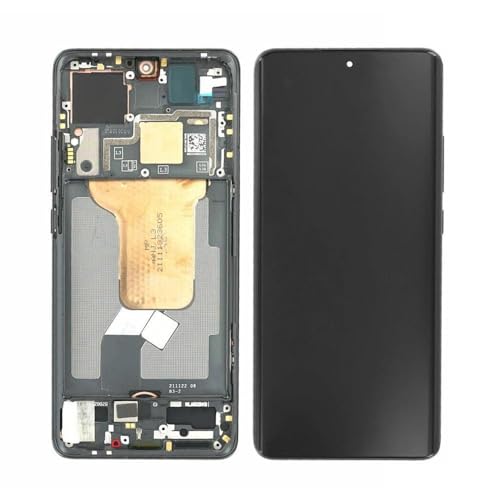 SMT - Original AMOLED Display Touchscreen Bildschirm Rahmen Schwarz für Xiaomi Mi 12 2201123G / Mi 12X 2112123AG & Werkzeug von SMT