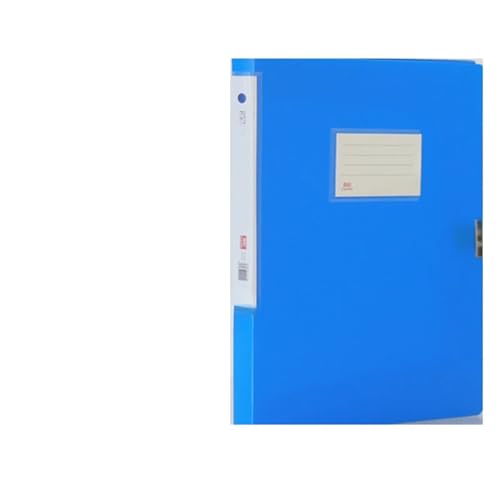 Ordner Box A4 Stehend Test Papier Tasche Daten Lagerung Tasche Student Ordner Schule Bürobedarf Schreibwaren Dokument Datei Box Schreibtisch Veranstalter Office Box Mappe(Blue-35mm) von SNGUOQ