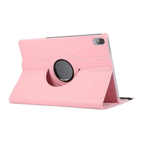 SOENS 360 Grad drehbare Tablet-Hülle geeignet for Huawei Honor Pad X8a 11 Zoll 2024 NDL-W09 PU-Leder-Ständerabdeckung(Pink) von SOENS