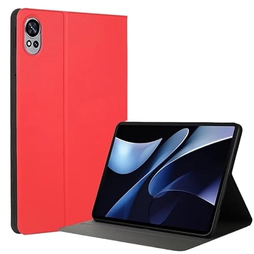 Tablet-Hülle geeignet for Huawei Matepad Air 12 Zoll 2024 BKY-W00 / BKY-W10 Flip Stand Soft TPU Back Smart Cover(Red) von SOENS