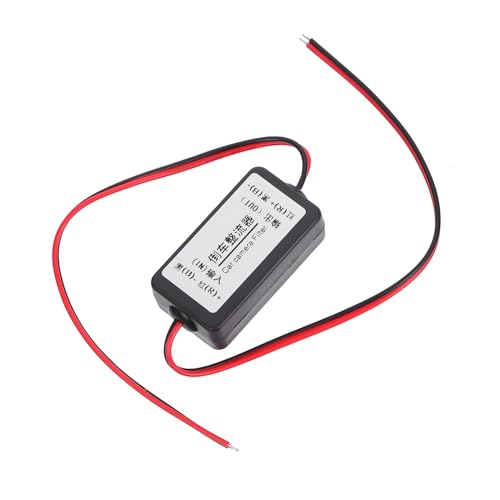 SOESFOUFU 12V DC Power Relay Für Auto Rückfahrkamera Gleichrichter Und Filter Kompakter Für Stabile Videoübertragung Ideal Für Fahrzeugrückansichtssysteme von SOESFOUFU