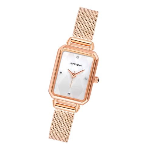 SOIMISS 1Stk Sportuhr Uhrenmarke roségold damenuhr Mädchen reloj automatico para mujer Frauen damenarmbanduhren valetinstagsgeschenk lässige Armbanduhr Modeuhr Stahl Golden von SOIMISS