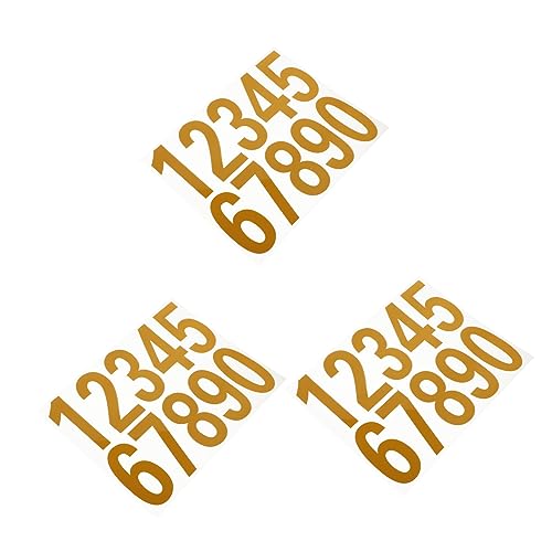SOIMISS 3 Sets Digitale Reflektierende Aufkleber Für Den Außenbereich Aufklebernummern Reflektoren Hausnummern Kleine Vinyl Hausnummernaufkleber Für Autos Für Fenster Adressen SOIMISS 3 Sets Digitale Reflektierende Aufkleber Für Den Außenbereich Aufklebernummern Reflektoren Hausnummern Kleine Vinyl Hausnummernaufkleber Für Autos Für Fenster Adressen von SOIMISS