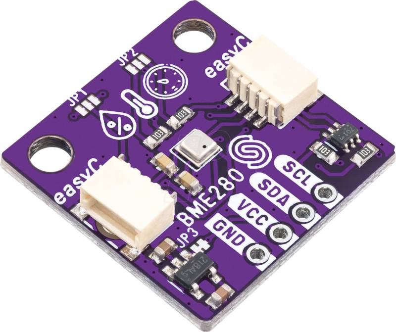 DEBO SEN BME280 - Entwicklerboards - Temperatur-, Feuchtigkeits- und Drucksensor, von SOLDERED